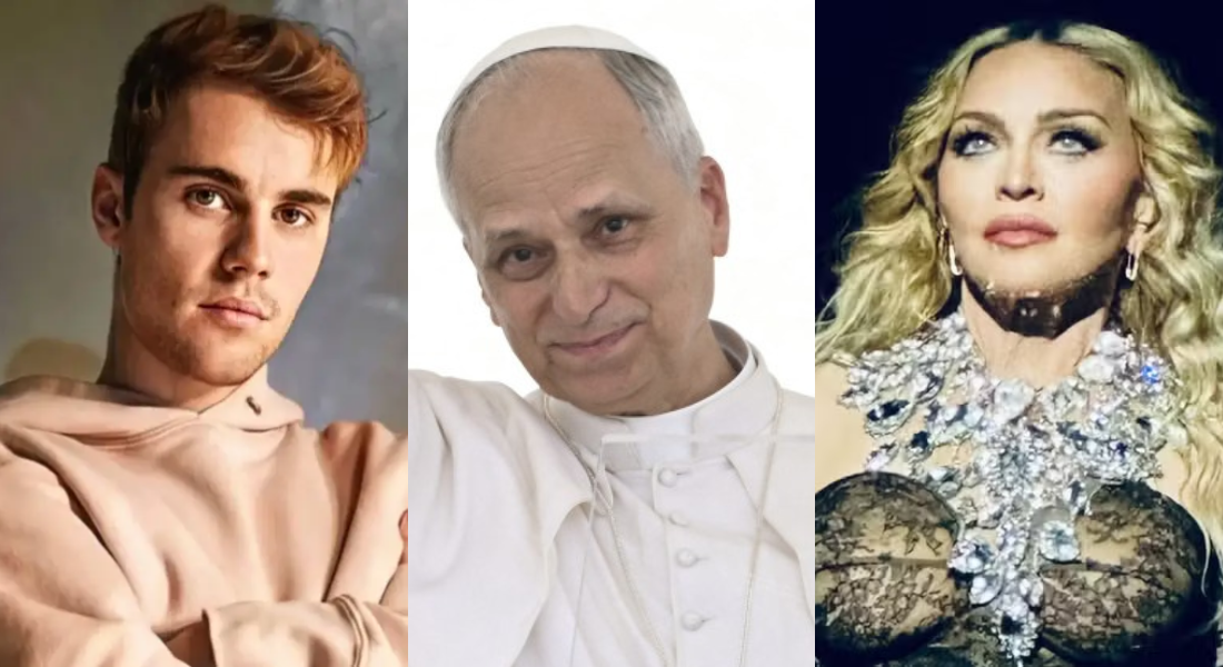 O papa Leão XIV pode ser parente distante de Justin Bieber e Madonna