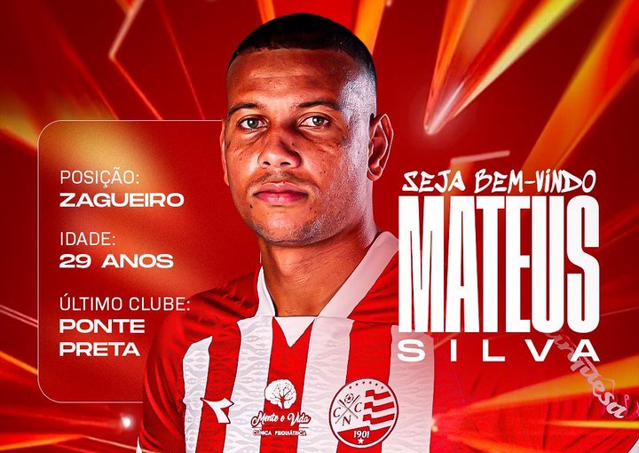 Mateus Silva, zagueiro do Náutico