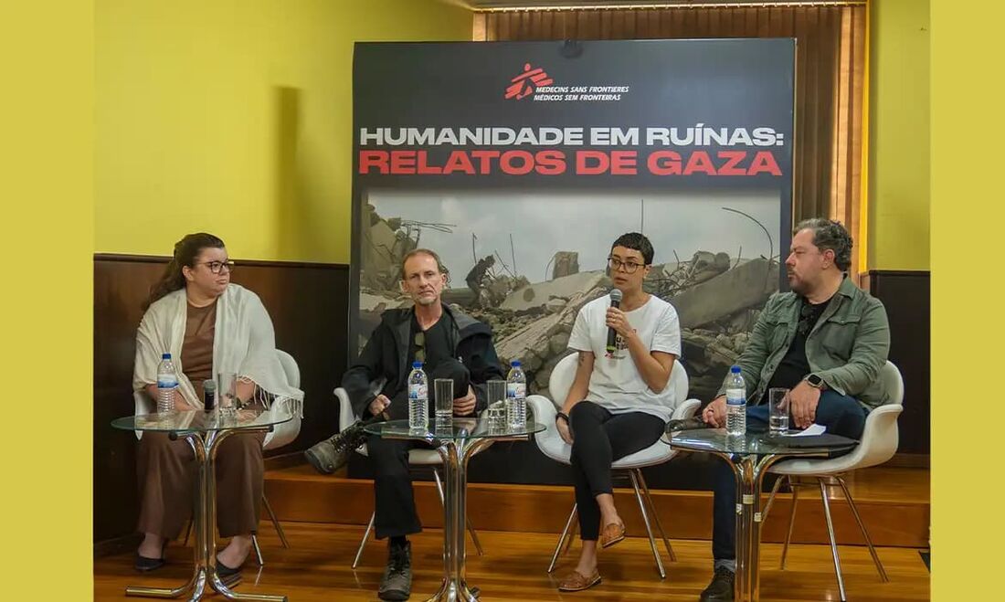 Profissionais da organização Médicos Sem Fronteiras (MSF) que estiveram recentemente na Faixa de Gaza relatam um cenário de terra devastada pelos bombardeios do exército israelense. 