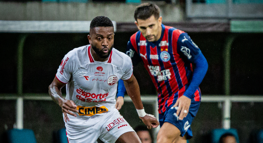 O Náutico assustou o Bahia com a sua marcação alta, mas pecou na ineficiência ofensiva