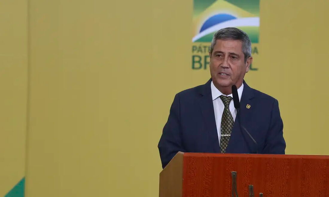 O general Walter Braga Netto, preso no âmbito das investigações da trama golpista.