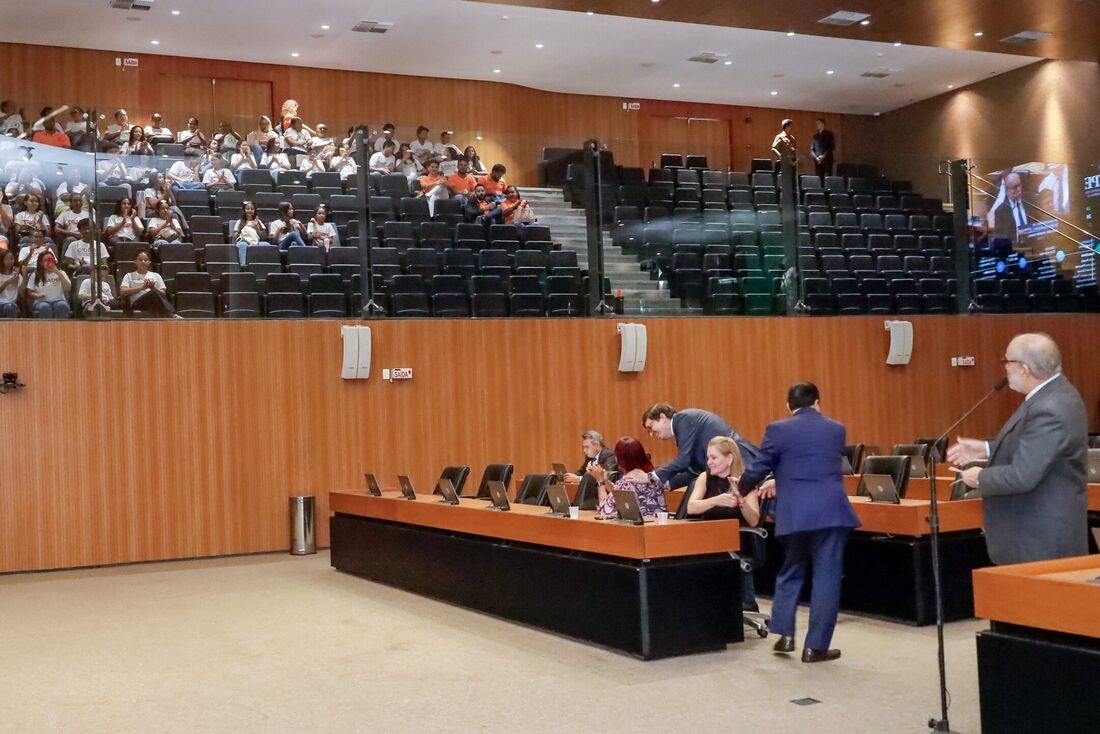 Plenário Governador Eduardo Campos, na Assembleia Legislativa de Pernambuco