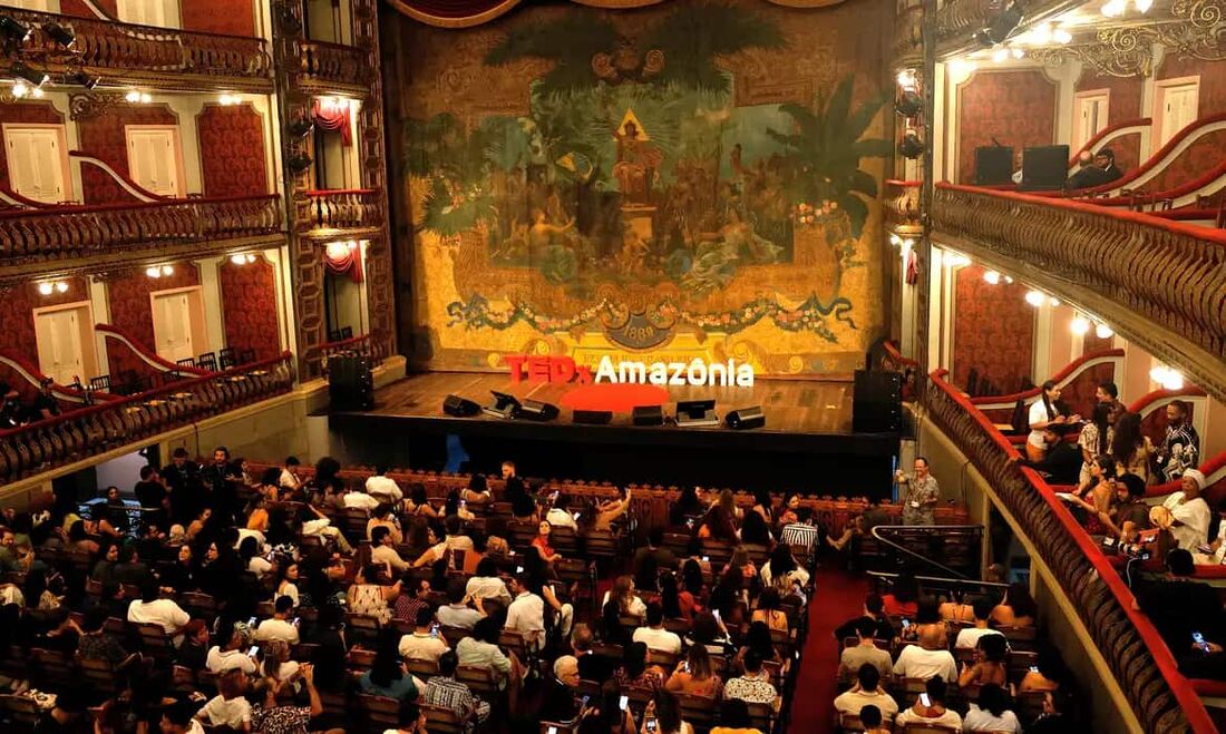 TEDx Amazônia, no Theatro da Paz, centro da cidade