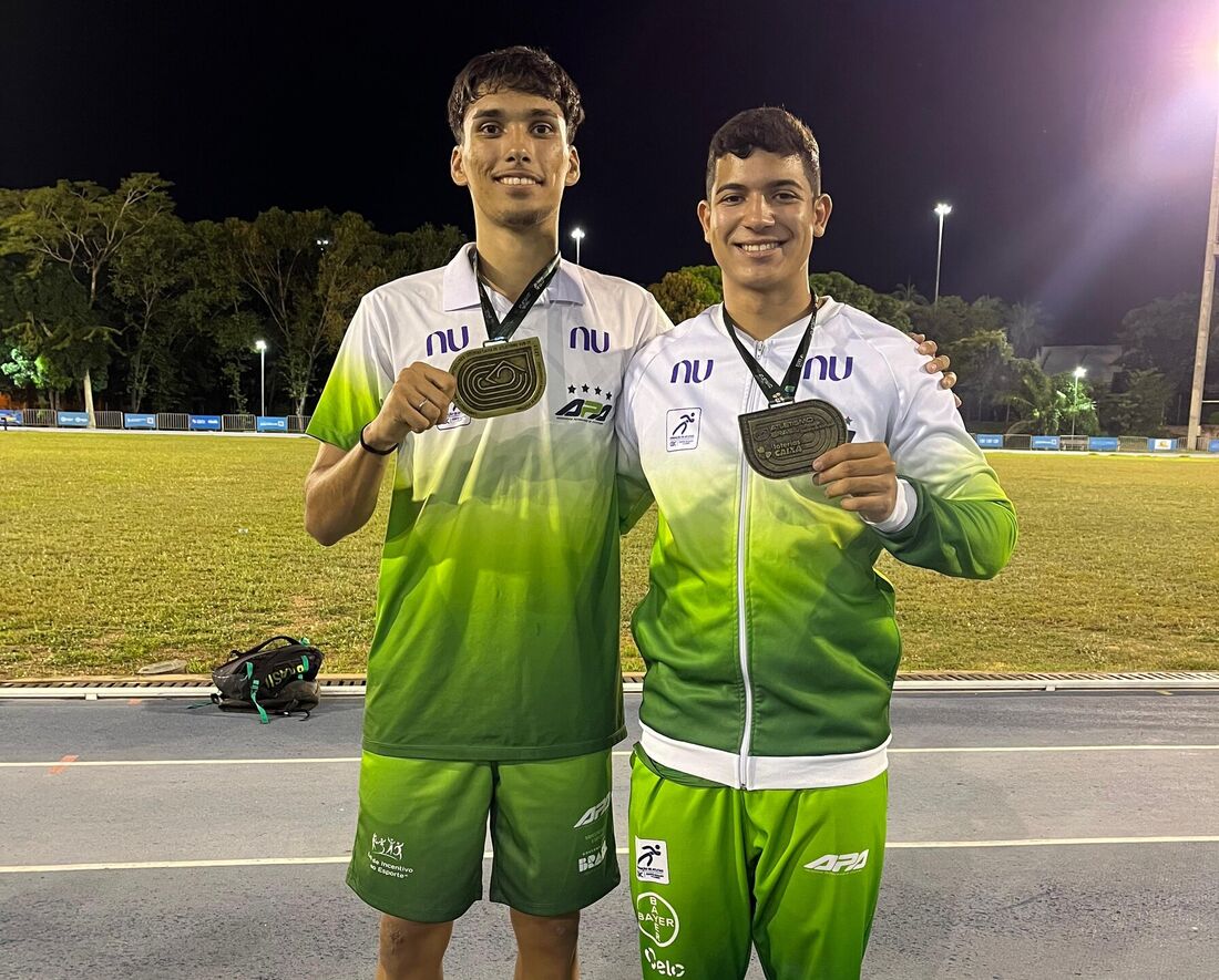 Os atletas Rychardy e Pietro conquistaram medalhas de ouro e asseguraram as participações no II Campeonato Ibero-Americano Sub-18