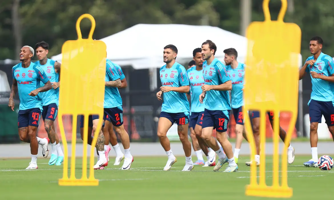 Flamengo enfrenta o Los Angeles FC (EUA) a partir das 22h desta terça-feira (24)
