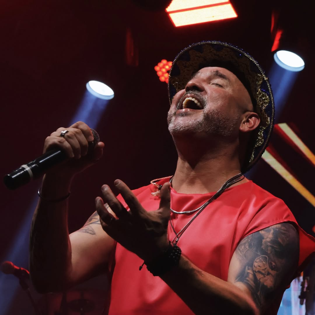 O cantor Geraldinho Lins