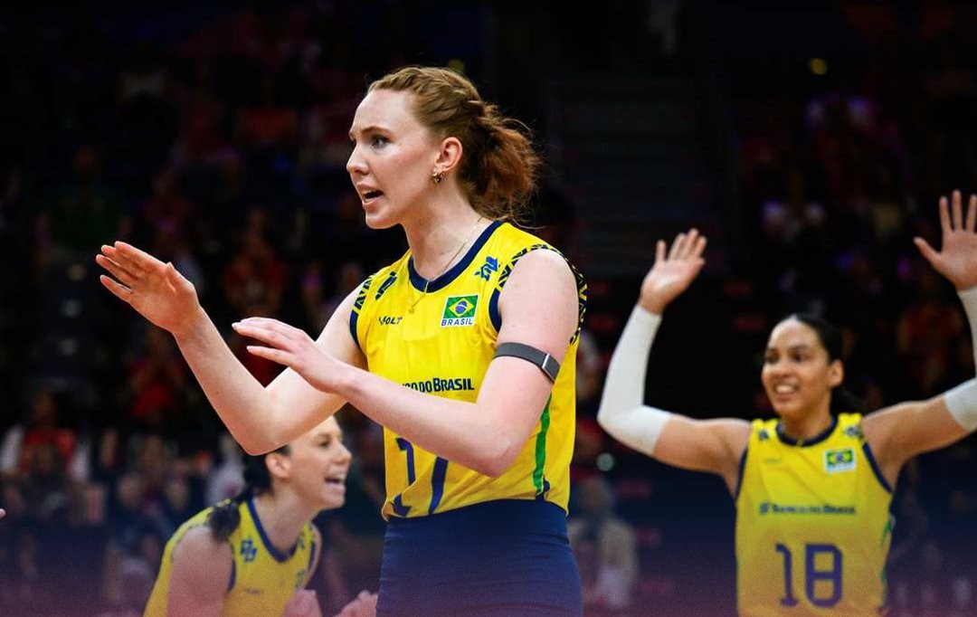 Brasil venceu a Bélgica por 3 sets a 1
