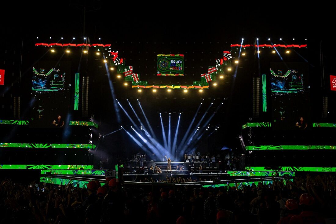 O Palco Principal de Caruaru, no Agreste, terá shows de Zé Neto & Cristiano e Henry Freitas neste sábado (21)