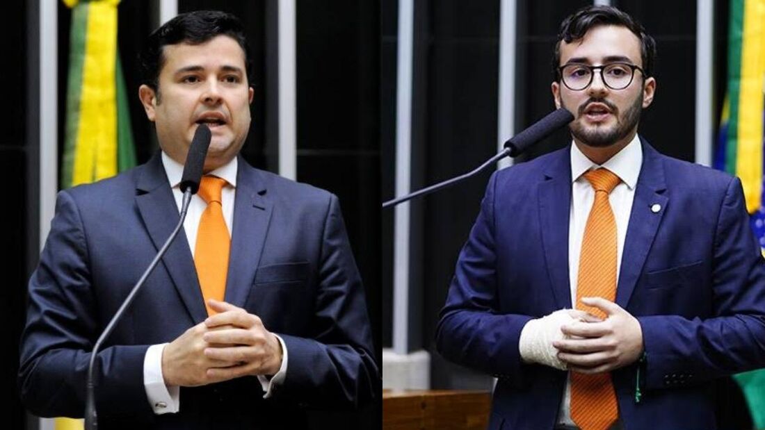 Os deputados Eduardo da Fonte e Lula da Fonte.