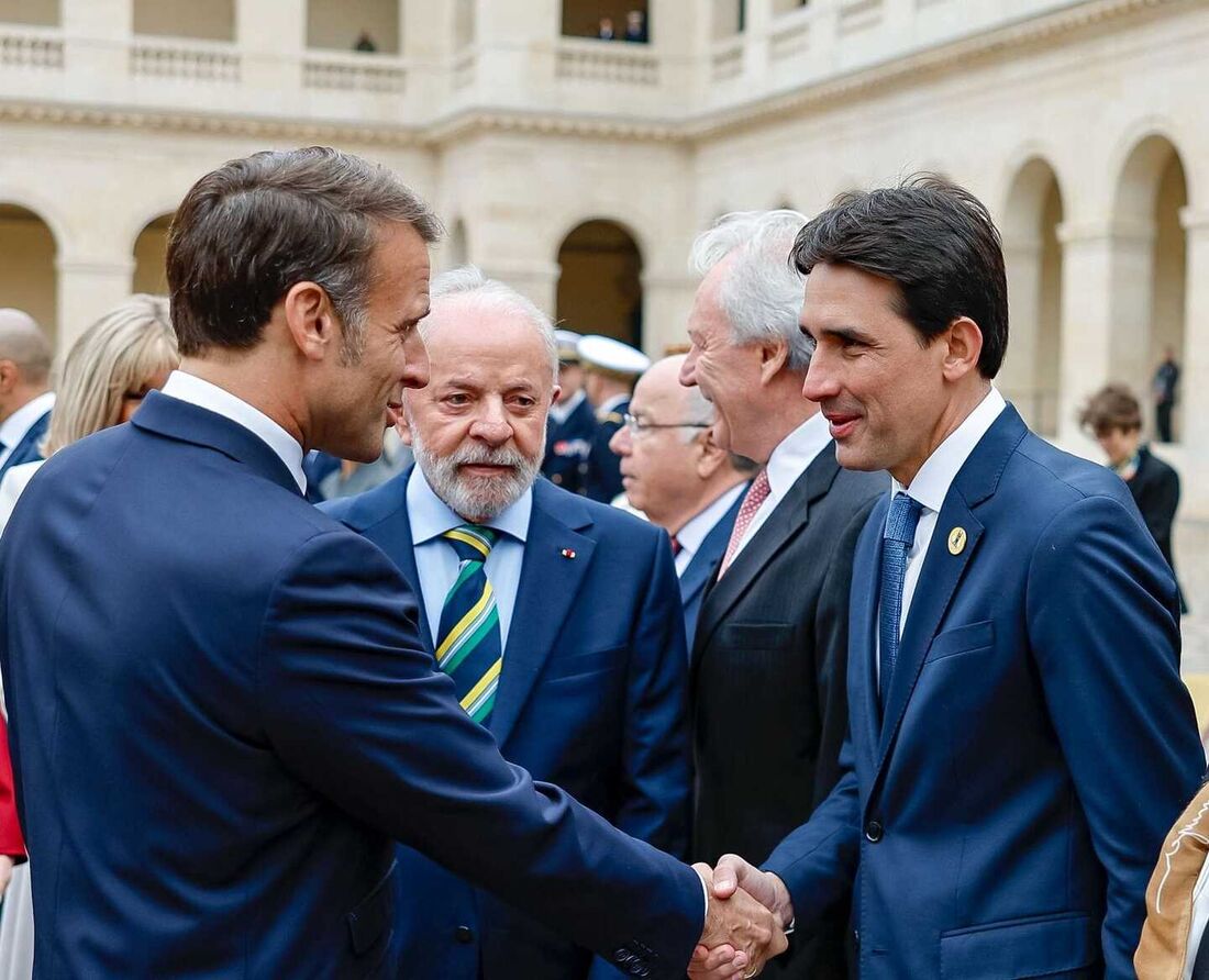 Macro, Lula e Silvio Costa
