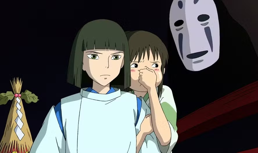 Cena de "A viagem de Chihiro"