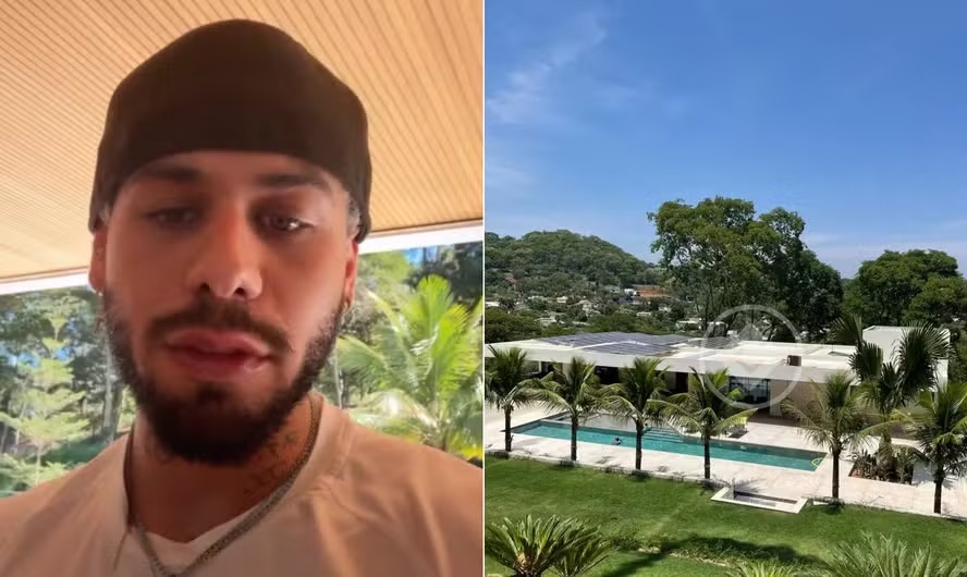 Zé Felipe comprou mansão de R$ 27 milhões em Goiânia