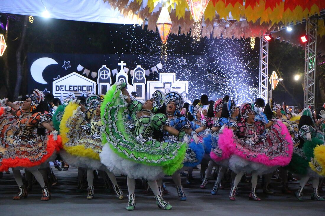 Lumiar foi uma das quadrilhas que se apresentaram