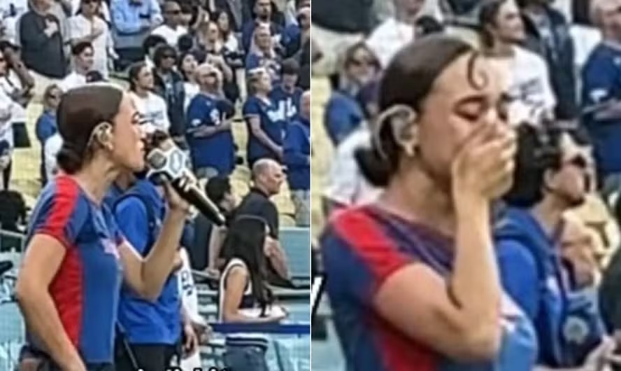 Nezza canta hino americano em espanhol em estádio após proibição nos EUA