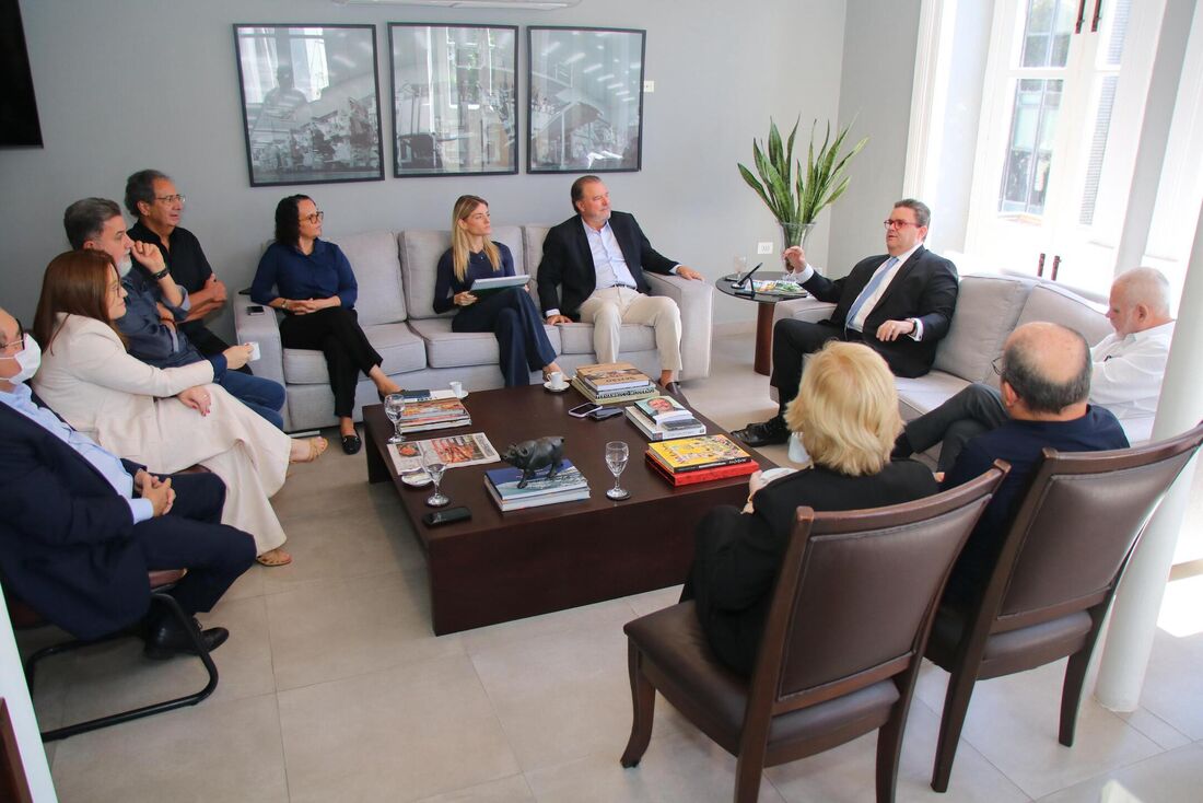 Visita do Ministro da Previdência Social, Wolney Queiroz