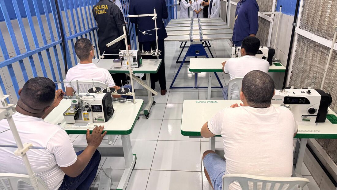 A oficina do PVSA empregará inicialmente 15 pessoas privadas de liberdade
