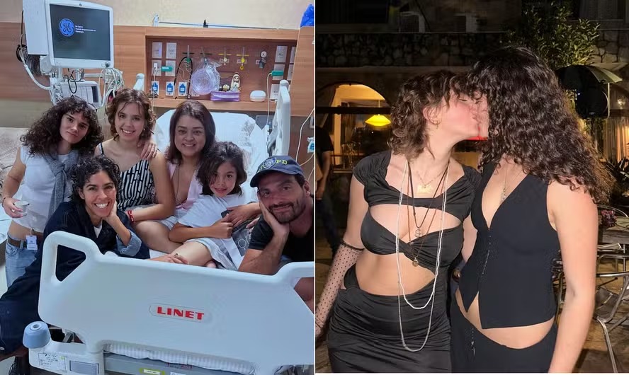 Nikita Chikita é namorada de Flor e apoia a família dela durante o tratamento de Preta Gil em NY