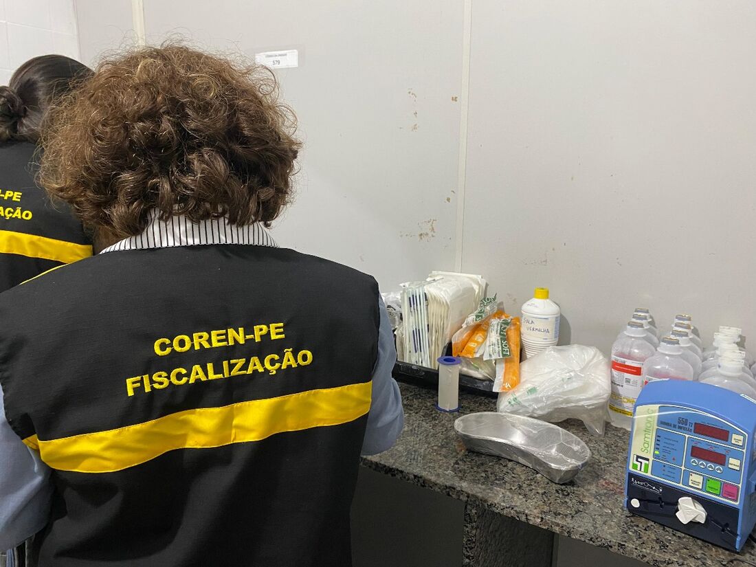 Coren-PE em fiscalização no SPA Olinda