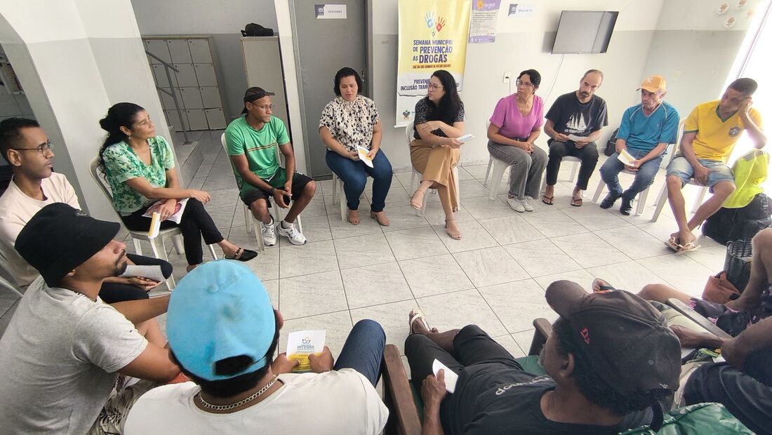 Rodas de conversa serão ofertadas durante a Semana Municipal de Políticas sobre Drogas em Jaboatão dos Guararapes, na Região Metropolitana do Recife