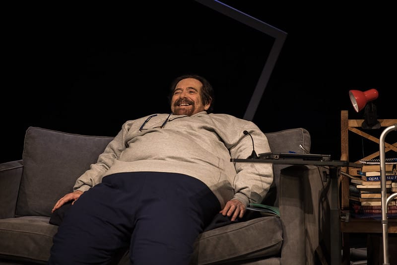 José de Abreu no espetáculo 'A Baleia'