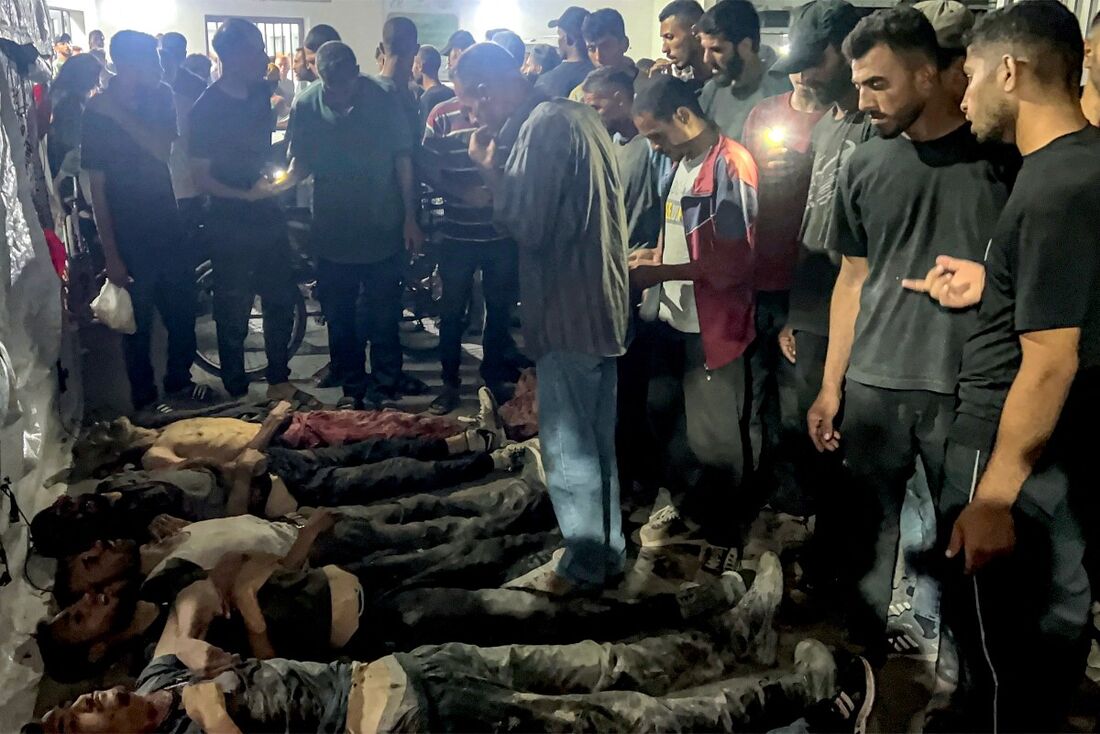 Palestinos alvejados enquanto aguardavam ajuda humanitária