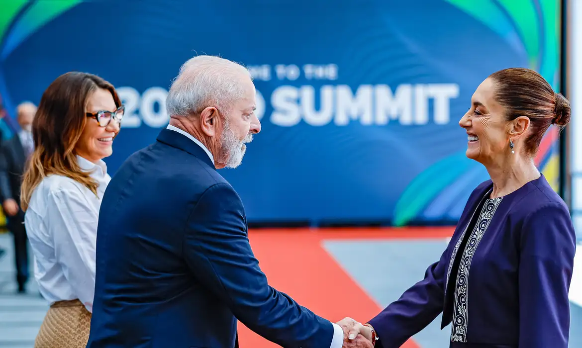 Presidente Lula e presidente mexicana Claudia Sheinbaum