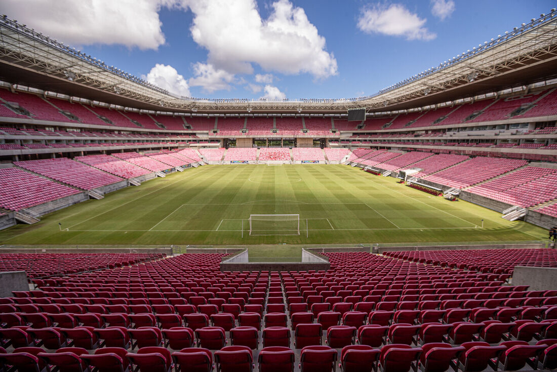 Arena de Pernambuco: um dos oito estádios a receber a Copa Feminina 2027