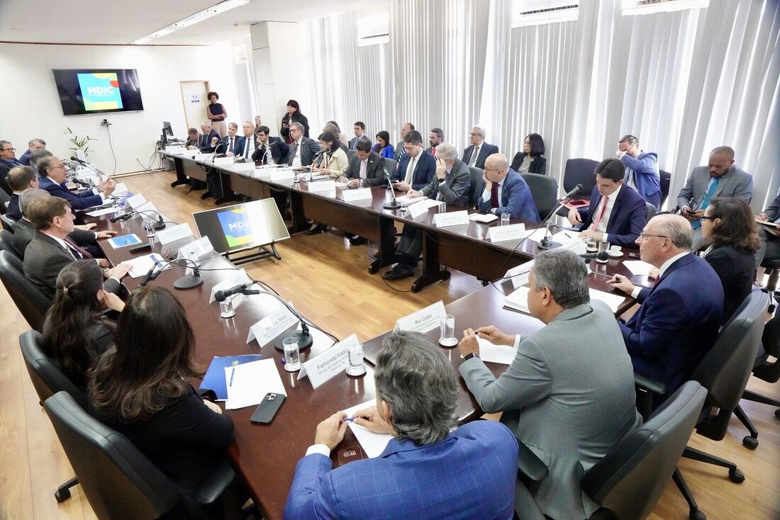 Reunião do governo federal com o setor produtivo industrial