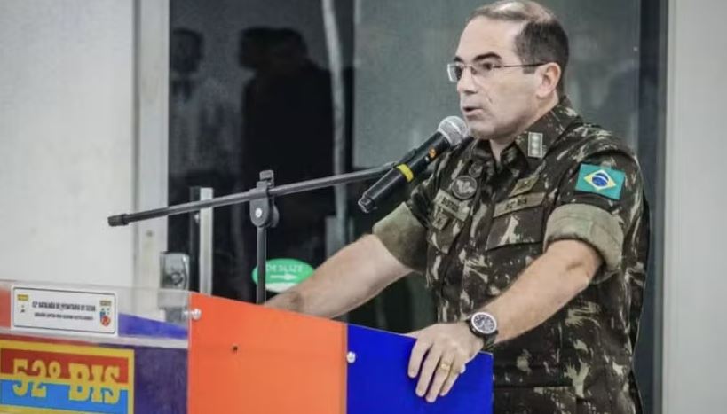 Fabrício Moreira de Bastos, ex-chefe da Secretaria de Comunicação Social de Bolsonaro e do 52° Batalhão de Infantaria de Selva do Exército, em Marabá (PA)