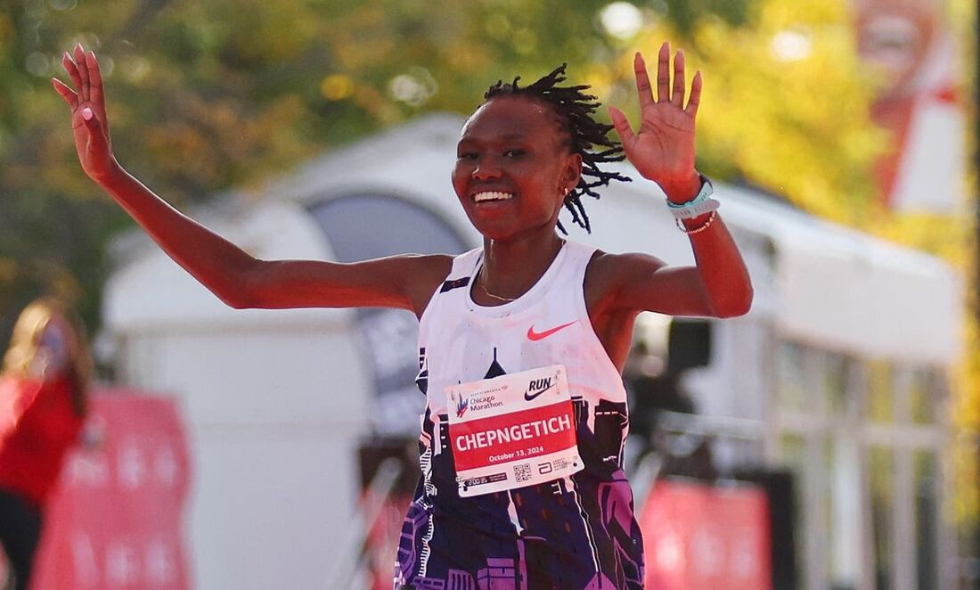 Ruth Chepngetich, maratonista queniana, é pega no dopping