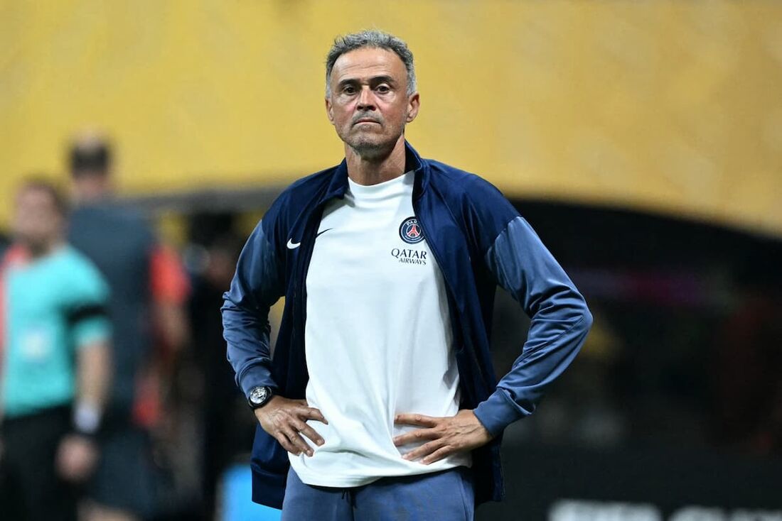 Luis Enrique, técnico do PSG
