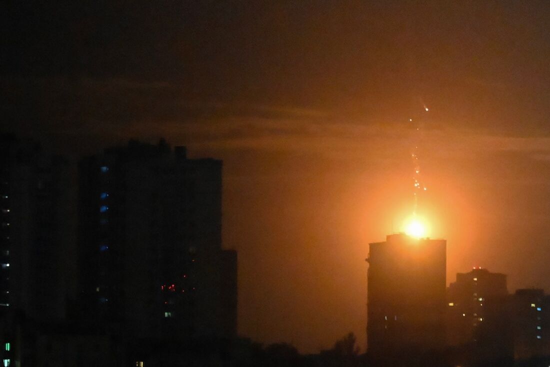 Drones russos lançados na Ucrânia