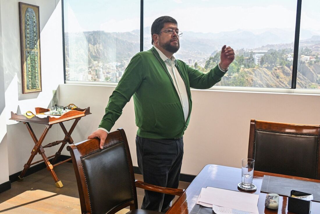 Candidato à presidência boliviana Doria Medina