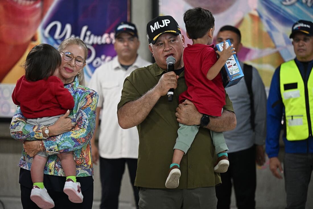 Ministro do Interior da Venezuela, Diosdado Cabello falou sobre crianças venezuelanas separadas dos pais nos EUA