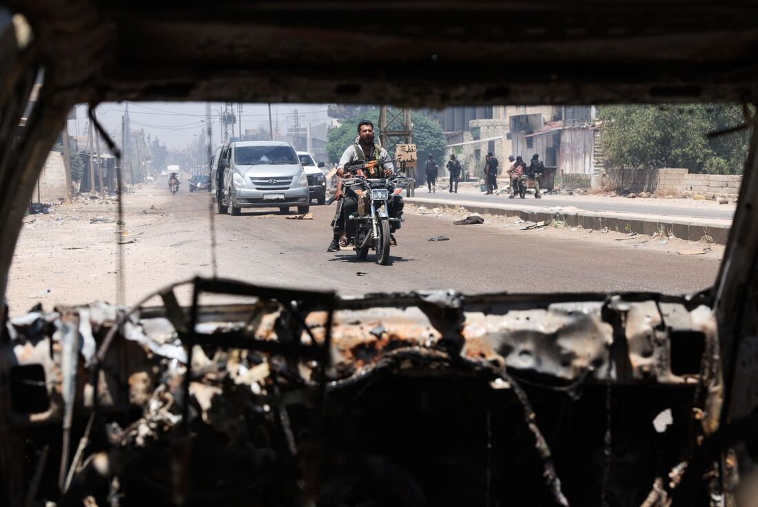 Novos confrontos no sul da Síria