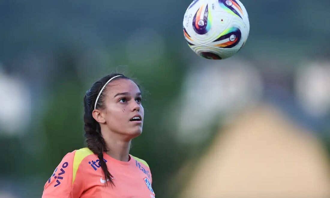 Ana Vitória, jogadora da seleção brasileira feminina