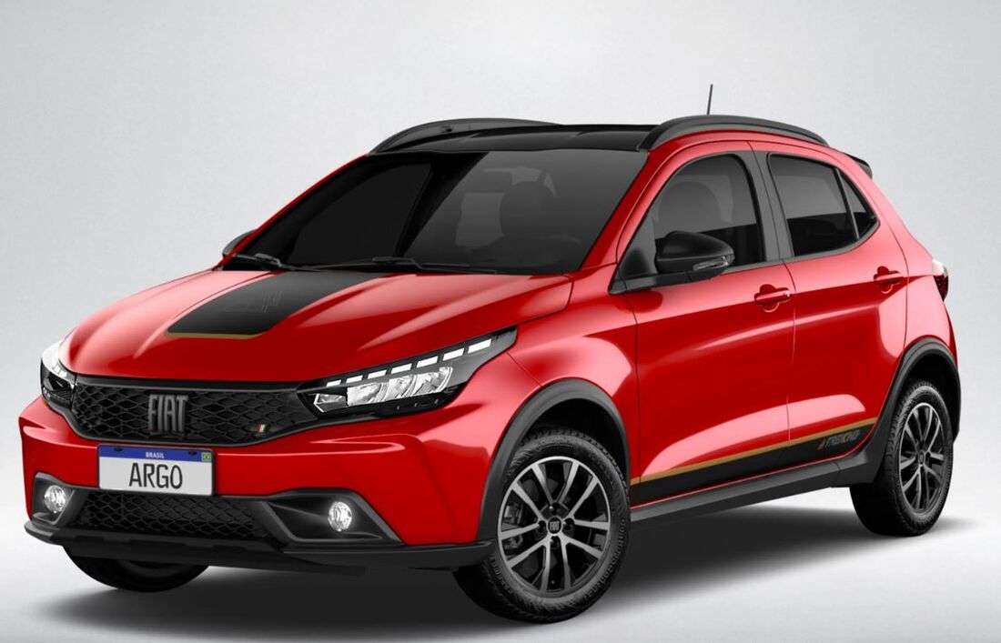 Visual aventureiro em destaque: faróis full LED e grade exclusiva dão cara de SUV ao Argo Trekking