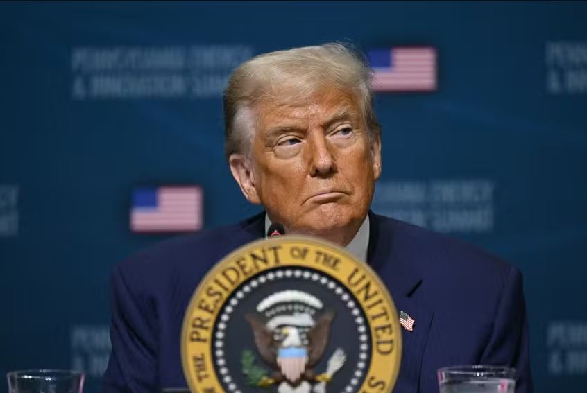 O presidente dos EUA, Donald Trump
