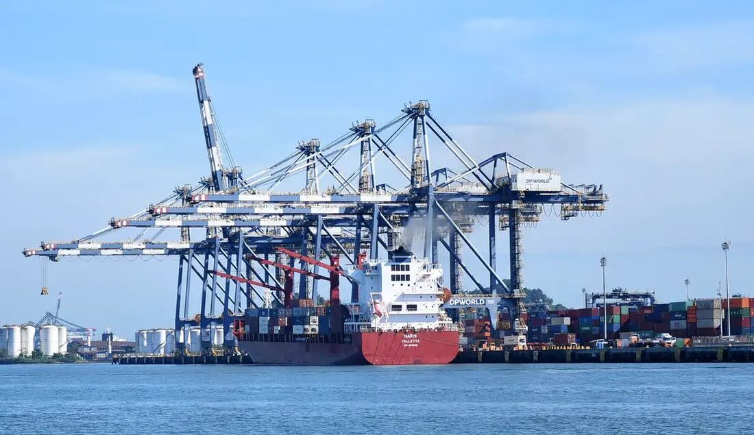  Porto de Santos registrou aumento de embarques para o país norte-americano