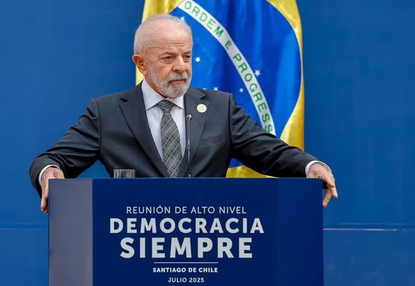 Presidente Luiz Inácio Lula da Silva (PT) afirmou que o Brasil está tratando a tarifa de 50% aos produtos brasileiros com seriedade