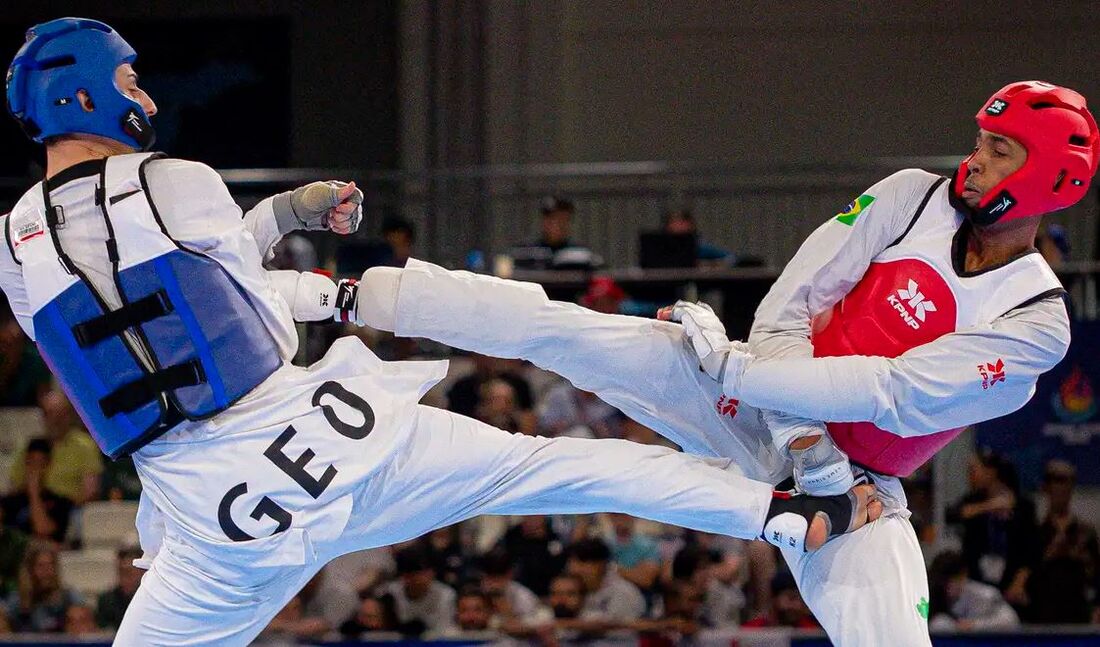 Vinícius Matos enfrentou na final dos 74 quilos o georgiano Zurab Kintsurashvil no complexo esportivo de Messe Essen. O brasileiro foi prata ao ser superado por 2 a 0 (