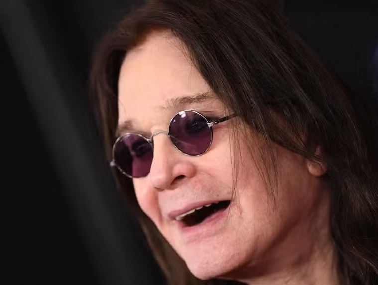 Ozzy Osbourne em uma premiação em Los Angeles
