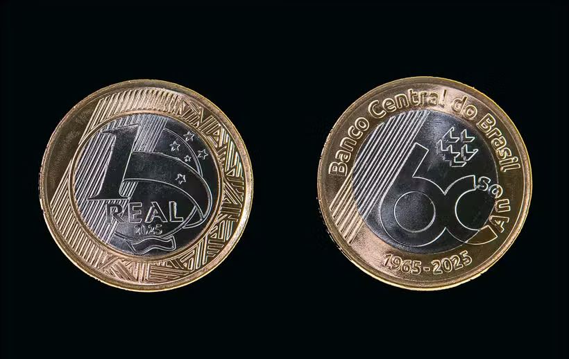 Moeda comemorativa dos 60 anos do Banco Central do Brasil 
