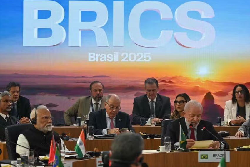 Lula fala na cúpula de líderes do Brics 
