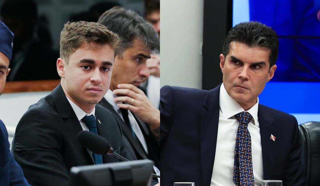 Nikolas Ferreira e Helder Barbalho