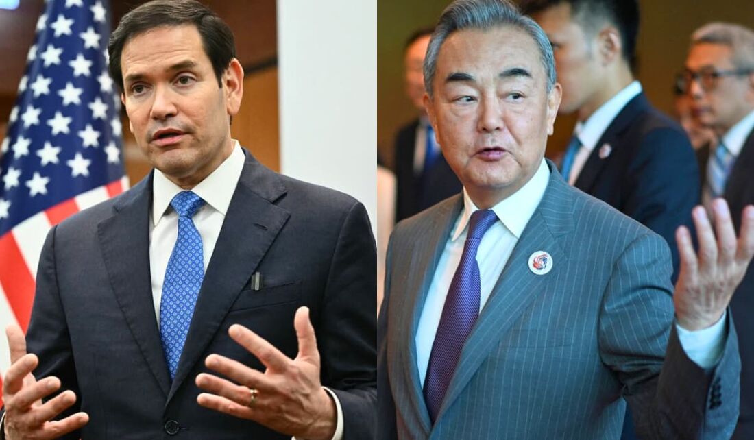 Marco Rubio e Wang Yi