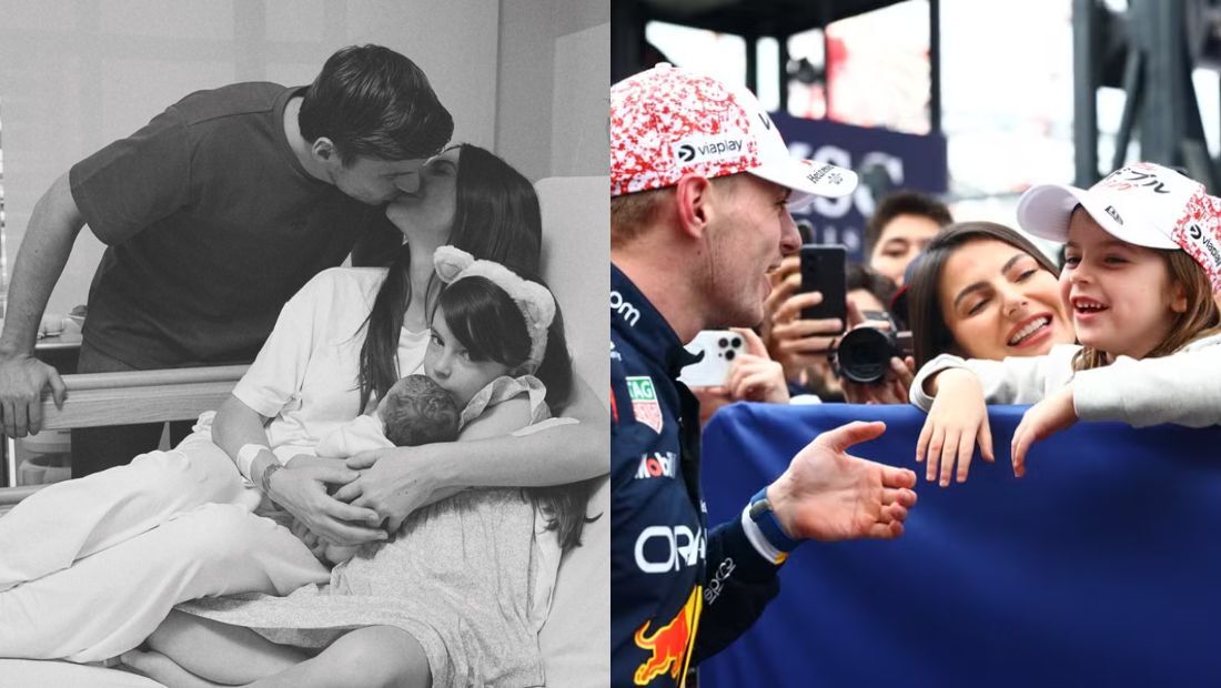 Max Verstappen e sua família