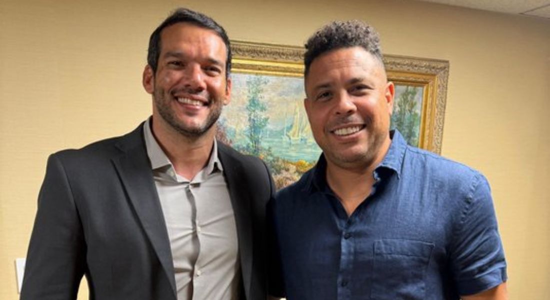Samir Xaud e Ronaldo Fenômeno