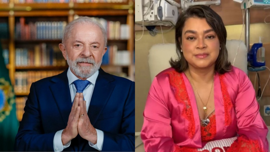 Lula diz estar "profundamente triste" com a morte de Preta Gil