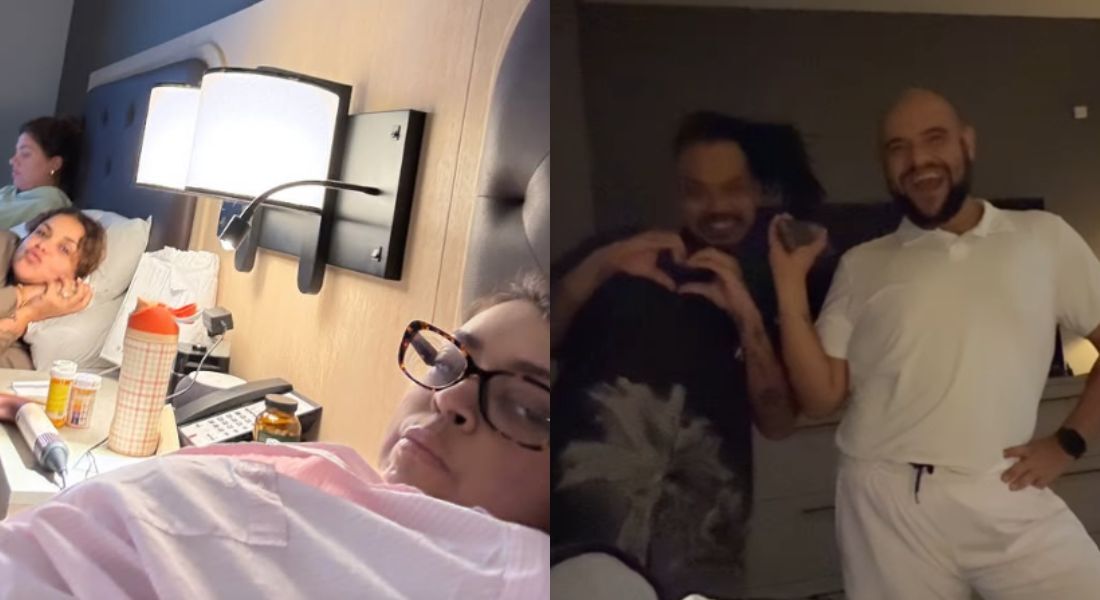 Preta Gil compartilhou parte de sua rede de apoio nos Estados Unidos nos stories de seu perfil no Instagram